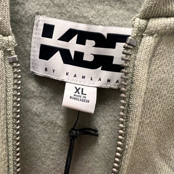 KBB by KAHLANA “The Zip-Up Hoodie”-Olive Green XL - Picture 7 of 7